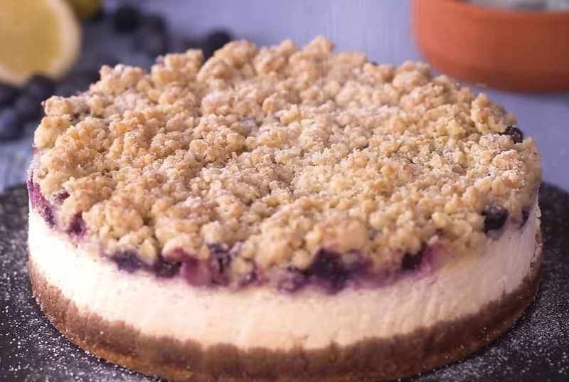 cheesecake blueberry hình 15