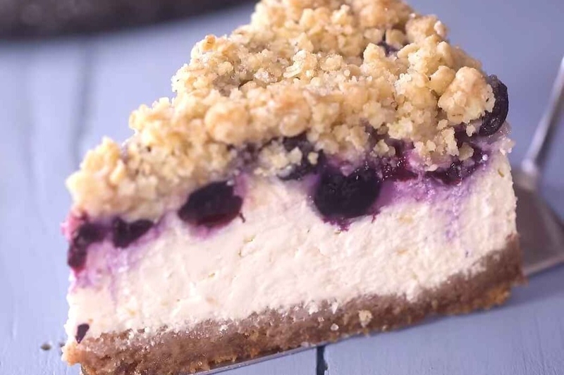cheesecake blueberry hình 16