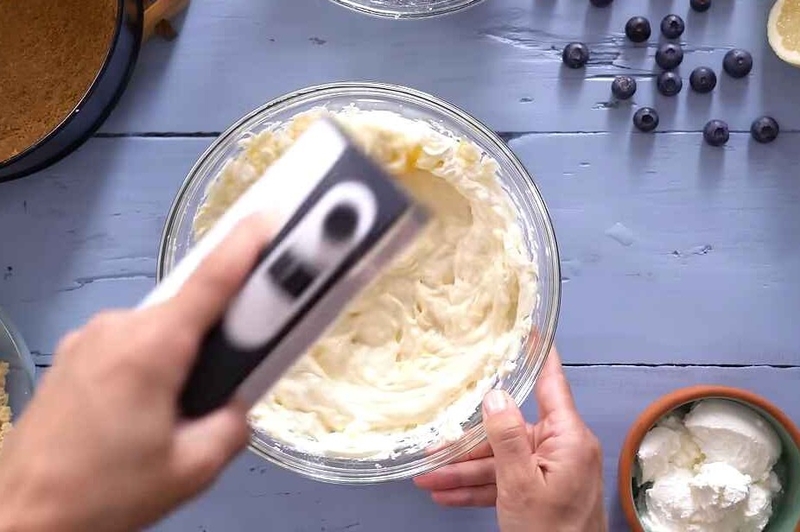 cheesecake blueberry hình 9