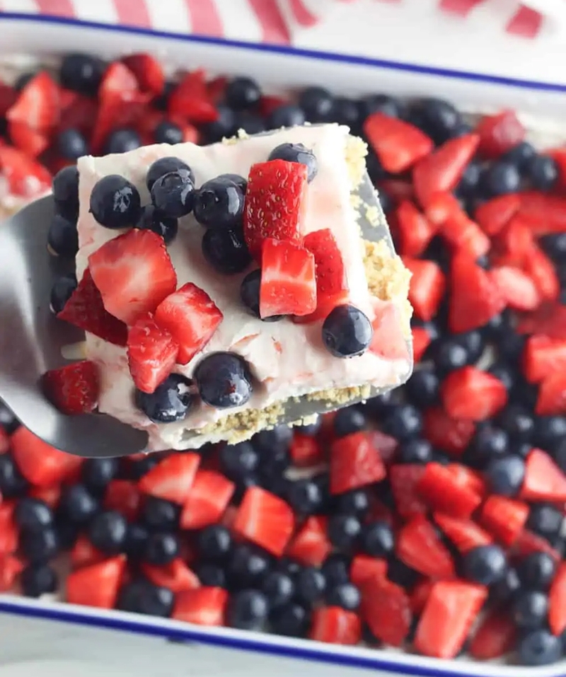 Cheesecake dâu tây việt quất - 12