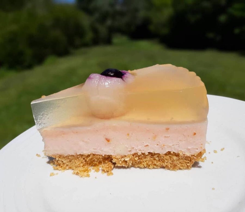 cheesecake trái vải ảnh 8