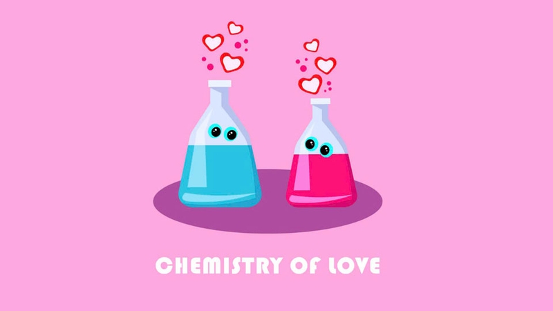 Chemistry là phản ứng hoá học trong tình yêu