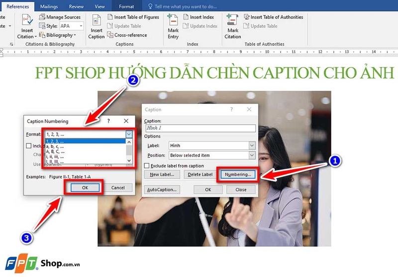 Chèn caption cho ảnh trong Word - 04