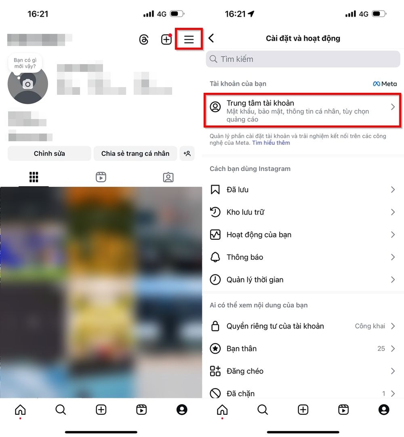 Cách chèn link Facebook vào tiểu sử trên Instagram ảnh 1