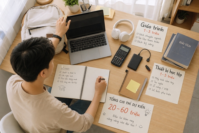 Chi phí học đại học 4 năm hết bao nhiêu - 5