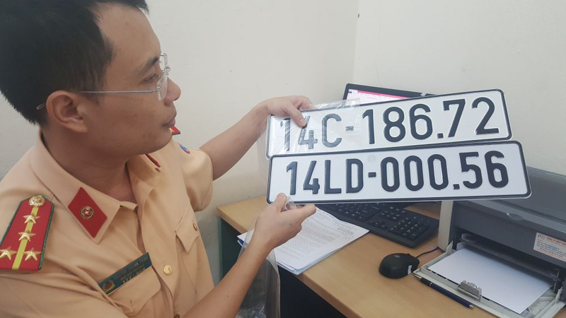 Lệ phí đổi biển số xe ô tô