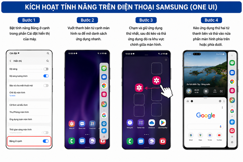 chia đôi màn hình android 3