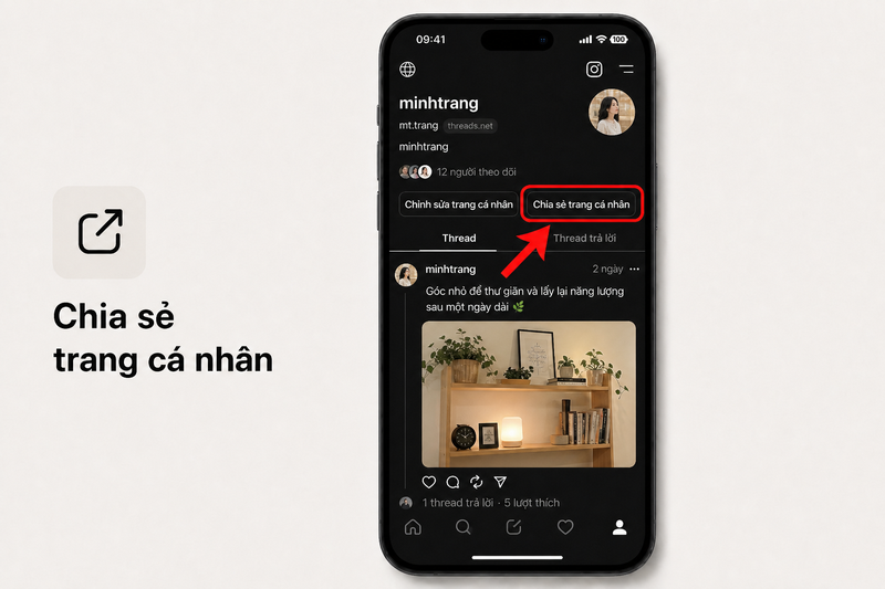 Chia sẻ bài đăng Threads lên Instagram ảnh 5