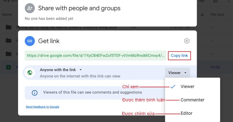 share duong dan file excel dung chung