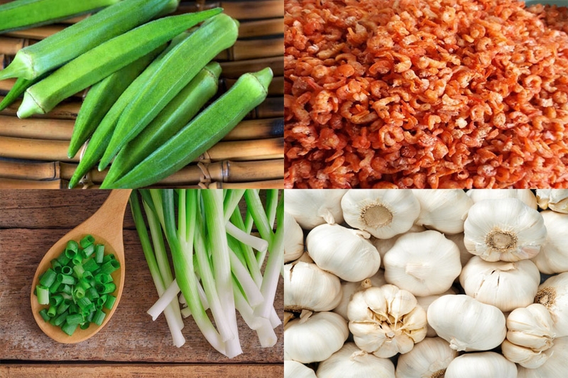 Chia sẻ cách làm đậu bắp xào tôm khô thơm ngon (hình 1)