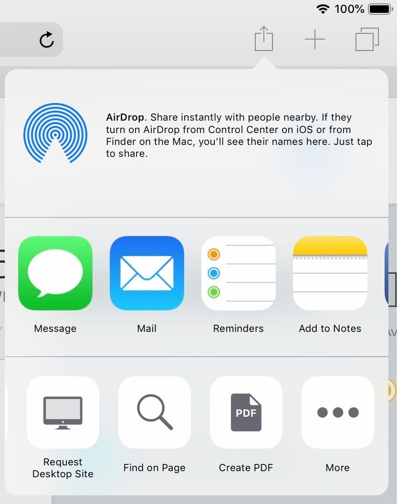 Chia sẻ tệp bằng AirDrop trên iPad - Hình 2
