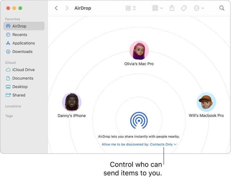 Chia sẻ tệp bằng AirDrop trên iPad - Hình 3