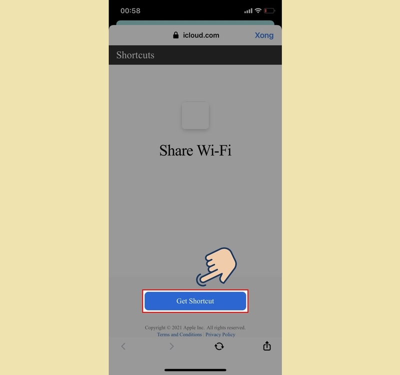 chia sẻ Wi-Fi không cần mật khẩu iPhone/iPad 2