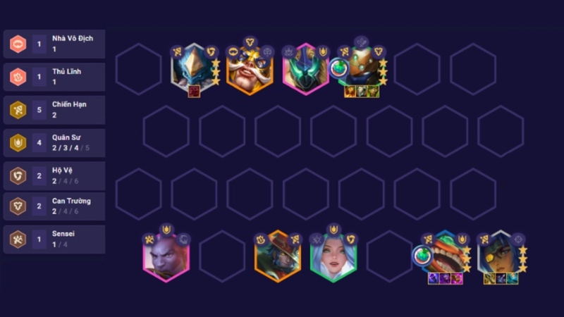 Giai đoạn cuối game