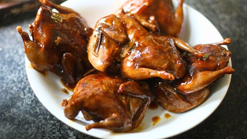 chim cút nướng mật ong 3