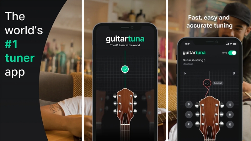 Ứng dụng GuitarTuna