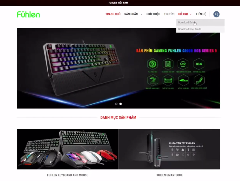 Chỉnh DPI chuột Fuhlen - Hình 1