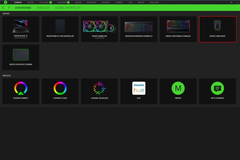 chỉnh dpi chuột razer (ảnh 3)
