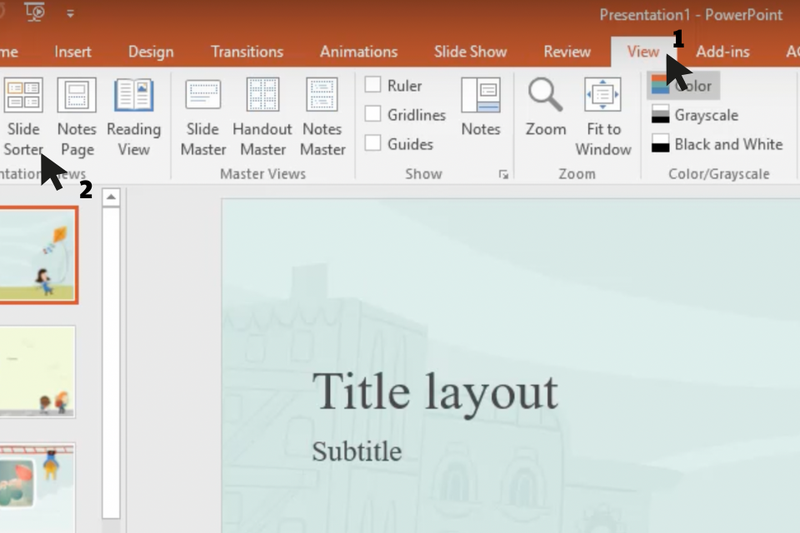 chỉnh thứ tự xuất hiện trong 1 slide PowerPoint 2016 (8)