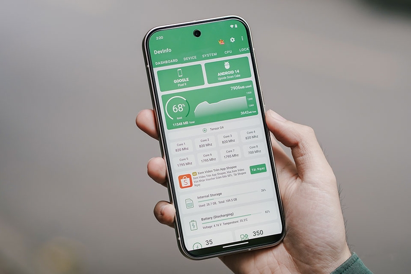 Chip Google Tensor G4 - 04