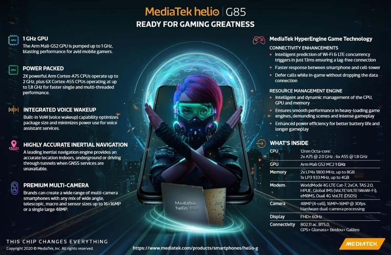 Chip Helio G85 ngang với chip Snapdragon nào 1
