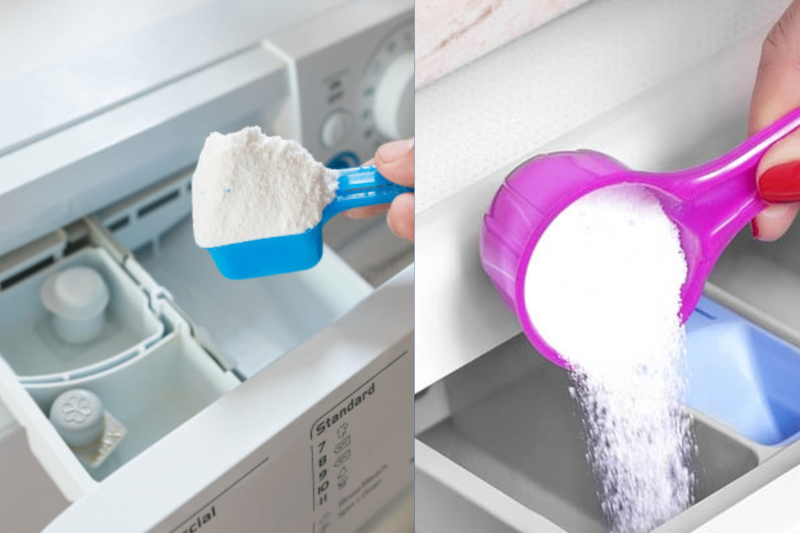 Cho bao nhiêu bột giặt vào máy giặt (2)