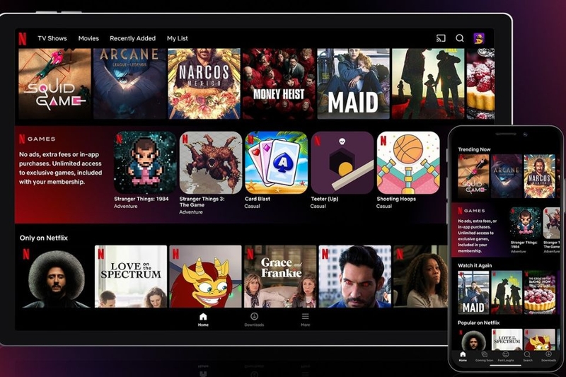 chơi game Netflix trên Smart TV bằng điện thoại iphone