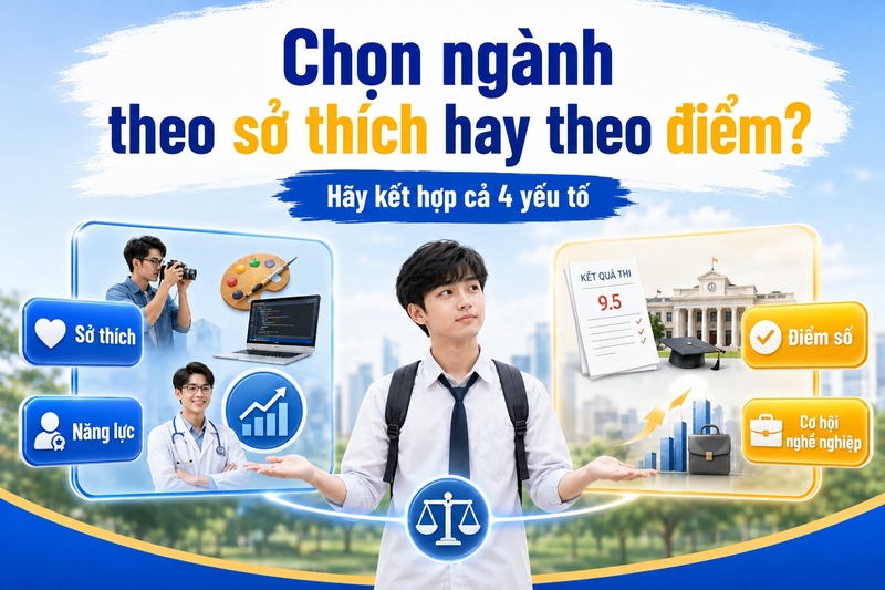 Nên chọn ngành theo sở thích hay theo điểm - 1