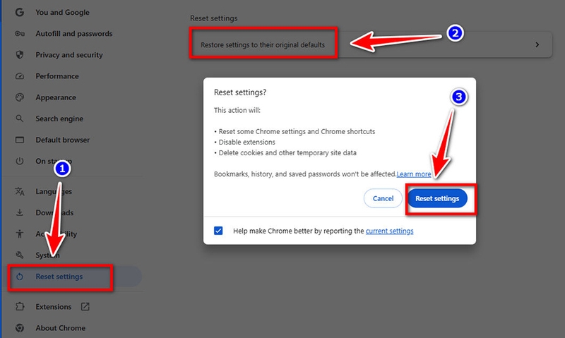 Google Chrome bị giật màn hình - 01