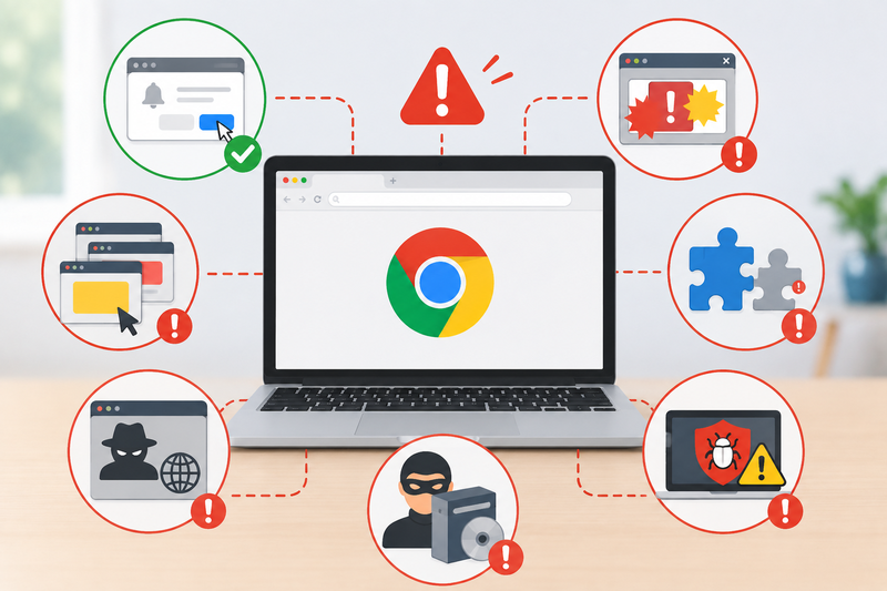 Nguyên nhân khiến quảng cáo xuất hiện liên tục trên Chrome