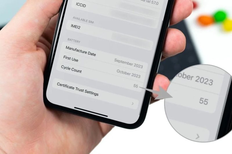 chu kỳ sạc iPhone là gì