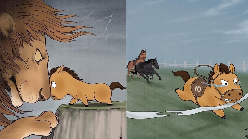 chú ngựa Mã Tiểu Dã hình nền hình 1