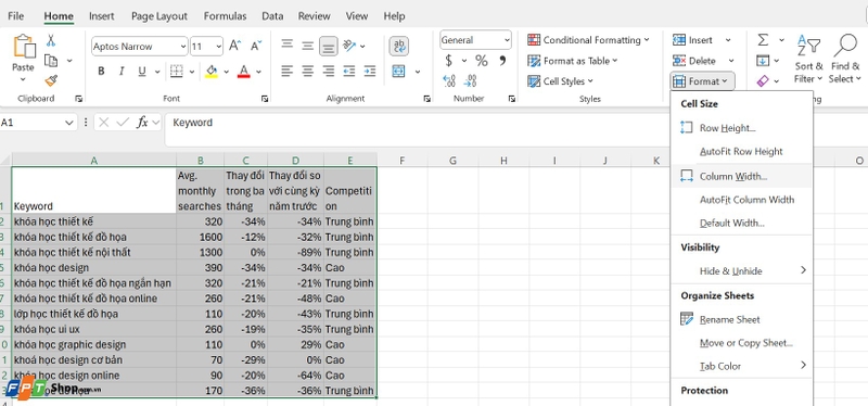 Chữ trong ô Excel quá dài ảnh 6