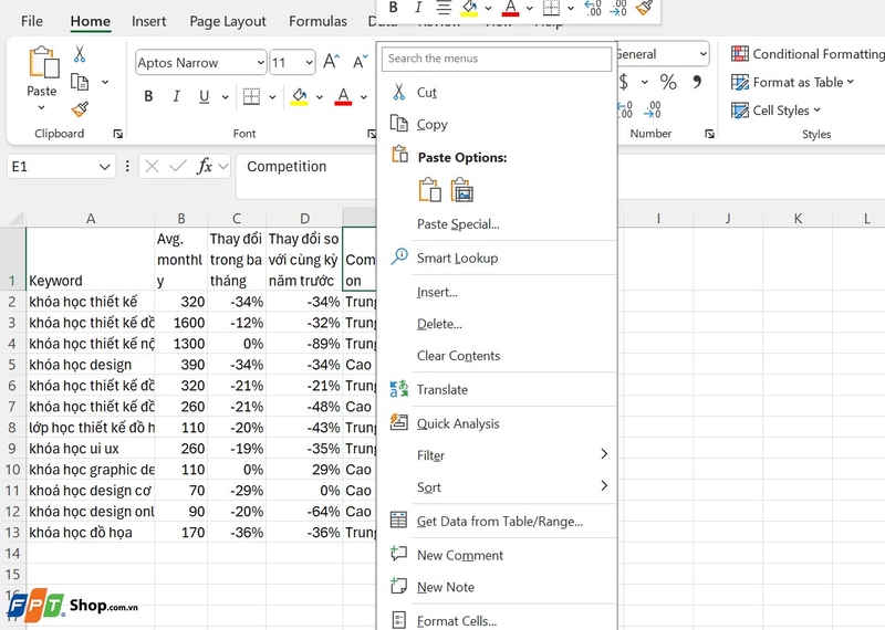 Chữ trong ô Excel quá dài ảnh 8