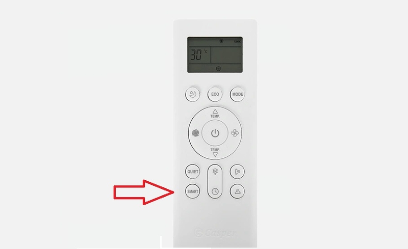 Tìm hiểu về chức năng Smart trên điều khiển điều hòa Casper