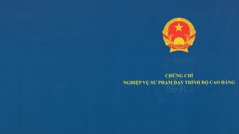 Chứng chỉ nghiệp vụ sư phạm là gì 1
