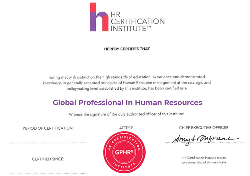 Global Professional in Human Resources