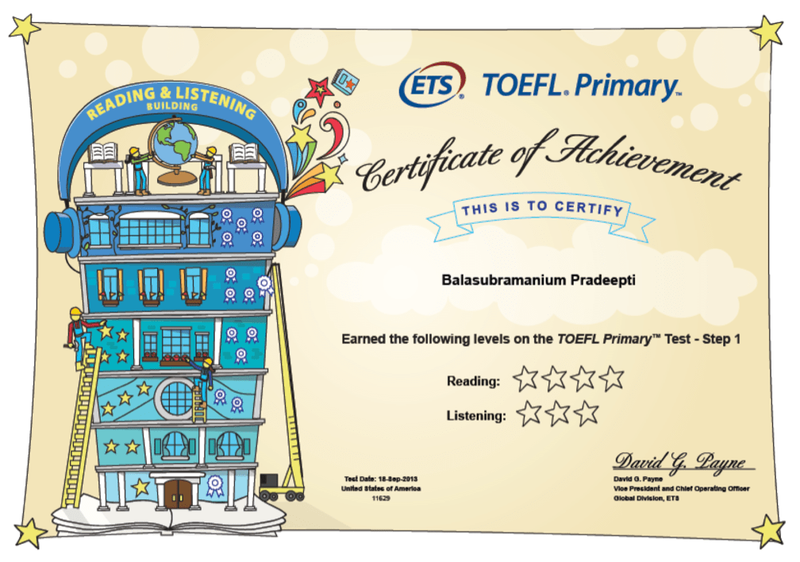 TOEFL Primary
