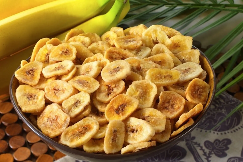 Chuối sấy bao nhiêu calo?
