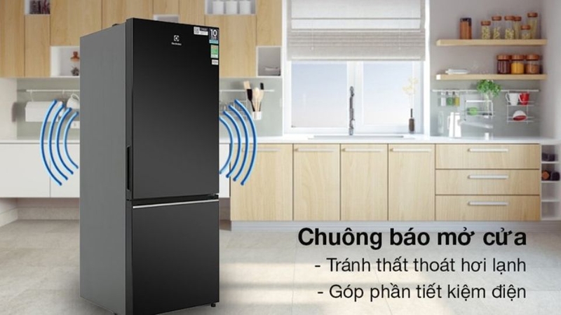 Cơ chế hoạt động của chuông báo mở cửa trên tủ lạnh