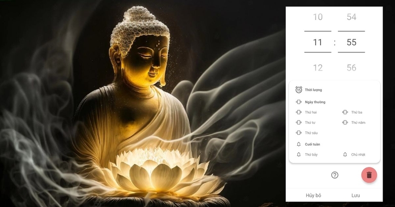 chuông báo phát chính niệm 4