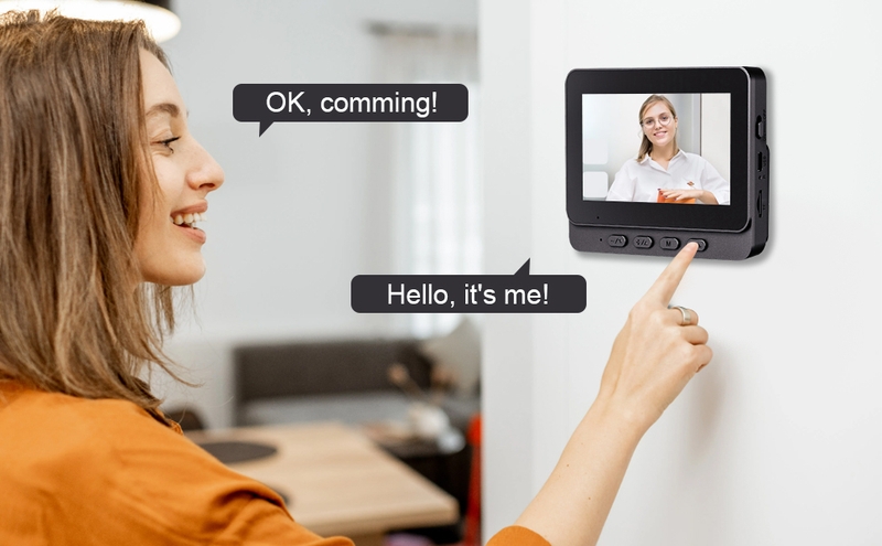 Chuông cửa màn hình trên camera 3