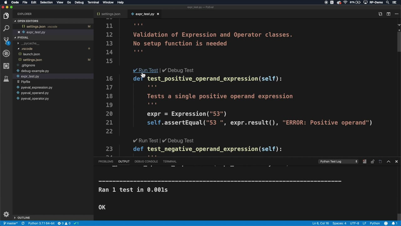 đoạn mã đơn giản bằng Python