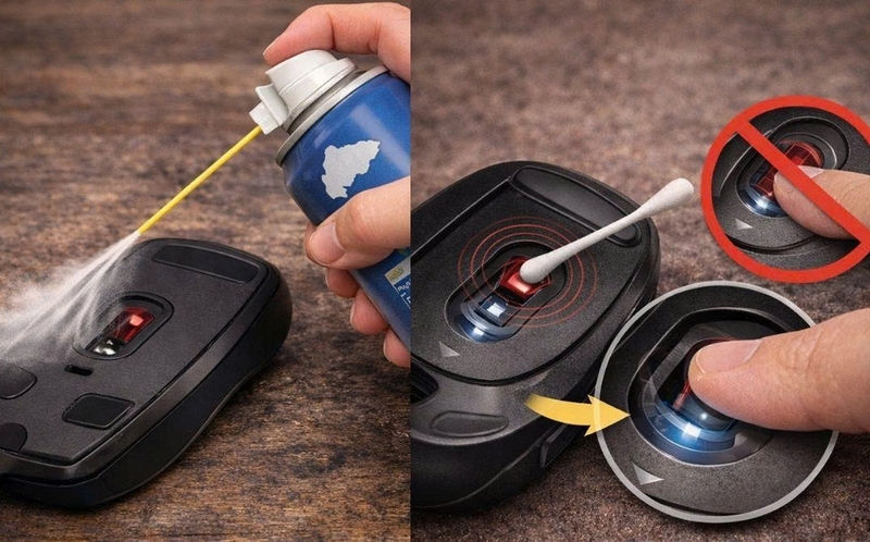 chuột bị trôi con trỏ ảnh 5