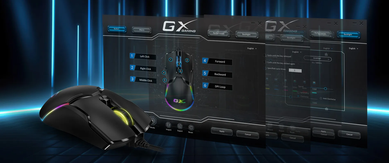Chuột Gaming có dây Genius Scorpion M700 - Tùy chỉnh linh hoạt với 6 nút và bộ nhớ tích hợp