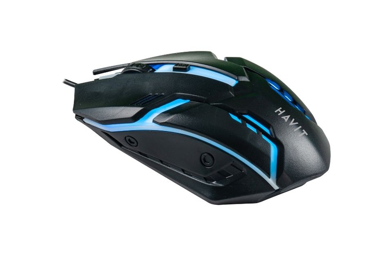 Chuột gaming có dây Havit GT-MS4239 - Hiệu ứng RGB tạo điểm nhấn khi sử dụng