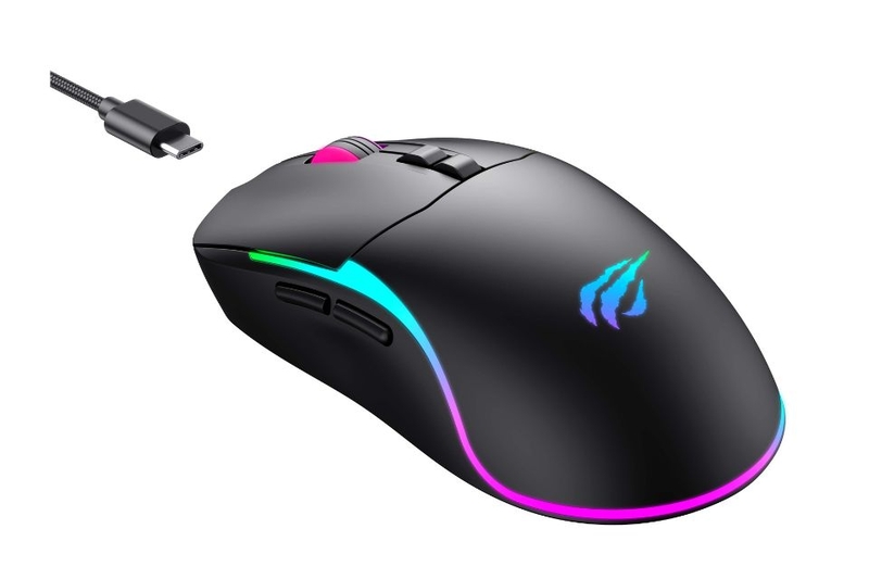 Chuột gaming không dây Havit MS1020WB - Pin 600 mAh cho thời gian sử dụng ổn định