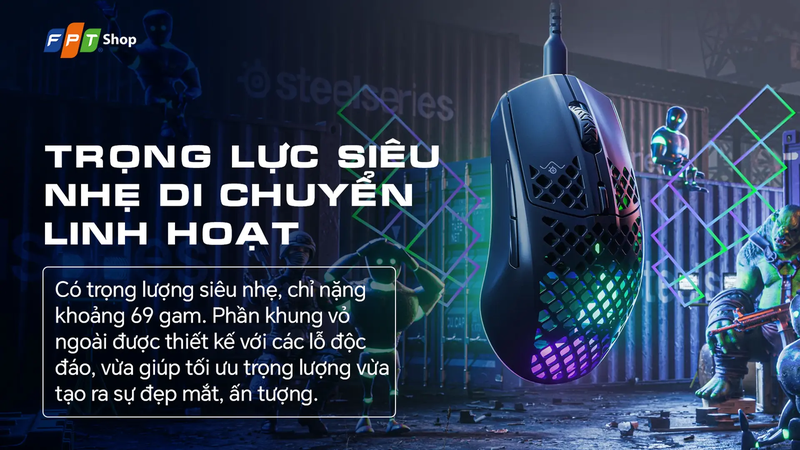 Chuột gaming SteelSeries 1