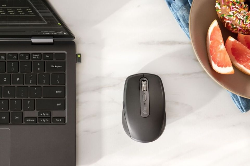 Chuột không dây Bluetooth Logitech MX Anywhere 3s Kết nối linh hoạt với nhiều thiết bị và nền tảng
