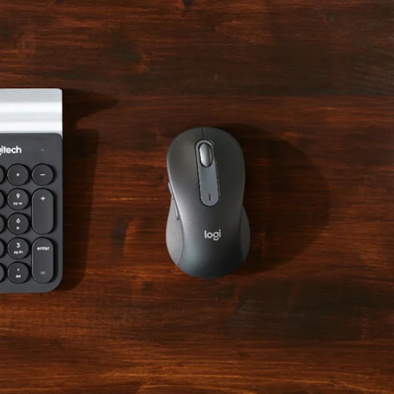 Chuột Bluetooth Logitech M650L - Thiết kế công thái học phù hợp cho bàn tay lớn